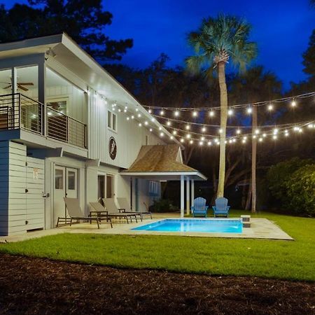 Luxury Beach House - 2Min Walk To Beach - Private Pool - Group & Dog Friendly Hilton Head Island Exterior foto